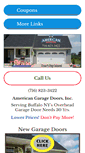 Mobile Screenshot of americangaragedoors.com